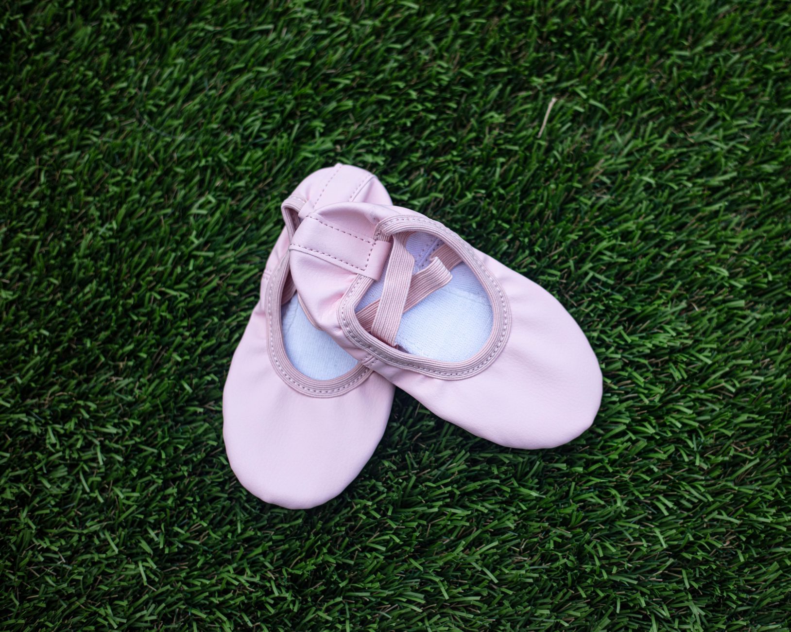 Close up of a ballet flat sole