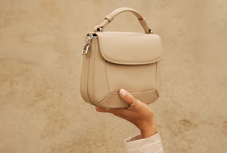 Coach Tabby bag in luxury fashion editorial setting