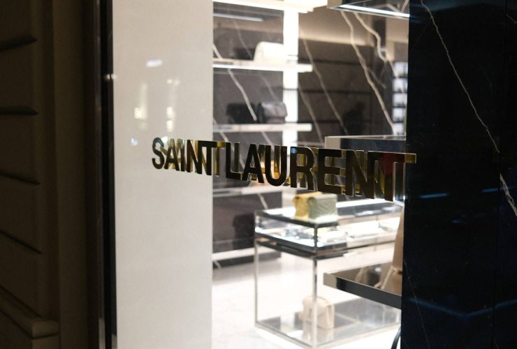 Leather trousers 2026 saint laurent khaite mango