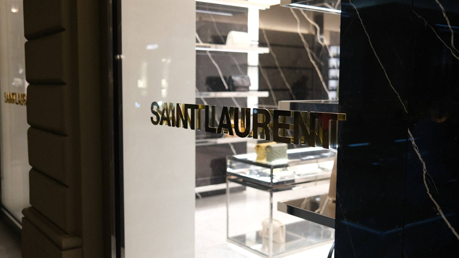 Leather trousers 2026 saint laurent khaite mango