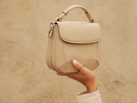 Coach Tabby bag in luxury fashion editorial setting